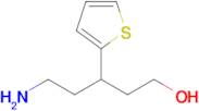 5-Amino-3-(thiophen-2-yl)pentan-1-ol