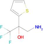 3-Amino-1,1,1-trifluoro-2-(thiophen-2-yl)propan-2-ol