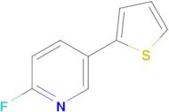 2-Fluoro-5-(thiophen-2-yl)pyridine