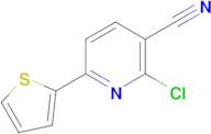 2-Chloro-6-(thiophen-2-yl)nicotinonitrile