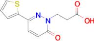 3-(6-Oxo-3-(thiophen-2-yl)pyridazin-1(6h)-yl)propanoic acid