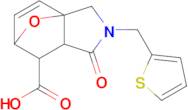 1-Oxo-2-(thiophen-2-ylmethyl)-1,2,3,6,7,7a-hexahydro-3a,6-epoxyisoindole-7-carboxylic acid