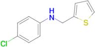 4-Chloro-N-(thiophen-2-ylmethyl)aniline