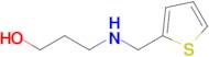 3-((Thiophen-2-ylmethyl)amino)propan-1-ol
