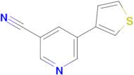 5-(Thiophen-3-yl)nicotinonitrile