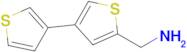 [3,3'-bithiophen]-5-ylmethanamine