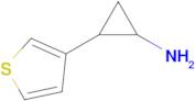 2-(Thiophen-3-yl)cyclopropan-1-amine