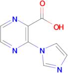 3-(1h-Imidazol-1-yl)pyrazine-2-carboxylic acid
