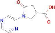 5-Oxo-1-(pyrazin-2-yl)pyrrolidine-3-carboxylic acid