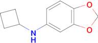 N-Cyclobutylbenzo[d][1,3]dioxol-5-amine