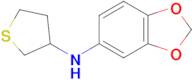 n-(Tetrahydrothiophen-3-yl)benzo[d][1,3]dioxol-5-amine