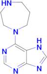 6-(1,4-Diazepan-1-yl)-7h-purine