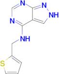 N-[(thiophen-2-yl)methyl]-2H-pyrazolo[3,4-d]pyrimidin-4-amine