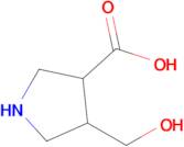 4-(Hydroxymethyl)pyrrolidine-3-carboxylic acid