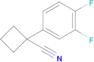 1-(3,4-Difluorophenyl)cyclobutane-1-carbonitrile