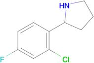 2-(2-Chloro-4-fluorophenyl)pyrrolidine