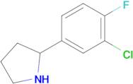 2-(3-Chloro-4-fluorophenyl)pyrrolidine