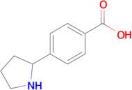 4-(Pyrrolidin-2-yl)benzoic acid