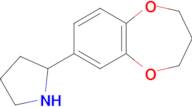 2-(3,4-Dihydro-2h-benzo[b][1,4]dioxepin-7-yl)pyrrolidine