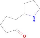 2-(Pyrrolidin-2-yl)cyclopentan-1-one