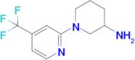 1-(4-(Trifluoromethyl)pyridin-2-yl)piperidin-3-amine