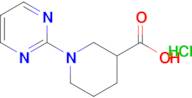 1-(Pyrimidin-2-yl)piperidine-3-carboxylic acid hydrochloride