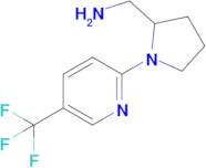 (1-(5-(Trifluoromethyl)pyridin-2-yl)pyrrolidin-2-yl)methanamine