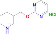 2-(Piperidin-3-ylmethoxy)pyrimidine hydrochloride