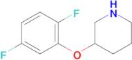 3-(2,5-Difluorophenoxy)piperidine