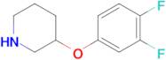 3-(3,4-Difluorophenoxy)piperidine