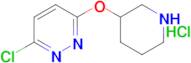 3-Chloro-6-(piperidin-3-yloxy)pyridazine hydrochloride