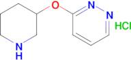 3-(Piperidin-3-yloxy)pyridazine hydrochloride