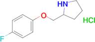 2-((4-Fluorophenoxy)methyl)pyrrolidine hydrochloride