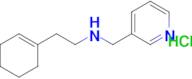 2-(Cyclohex-1-en-1-yl)-N-(pyridin-3-ylmethyl)ethan-1-amine hydrochloride