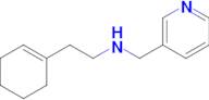 2-(Cyclohex-1-en-1-yl)-N-(pyridin-3-ylmethyl)ethan-1-amine