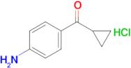 (4-Aminophenyl)(cyclopropyl)methanone hydrochloride