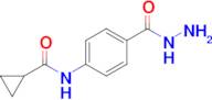 n-(4-(Hydrazinecarbonyl)phenyl)cyclopropanecarboxamide