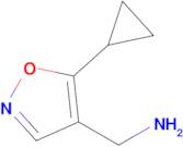 (5-Cyclopropylisoxazol-4-yl)methanamine