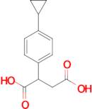 2-(4-Cyclopropylphenyl)succinic acid