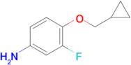 4-(Cyclopropylmethoxy)-3-fluoroaniline