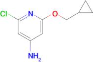 2-Chloro-6-(cyclopropylmethoxy)pyridin-4-amine