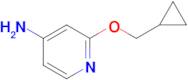 2-(Cyclopropylmethoxy)pyridin-4-amine