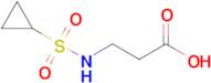 3-(Cyclopropanesulfonamido)propanoic acid