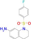 1-((4-Fluorophenyl)sulfonyl)-1,2,3,4-tetrahydroquinolin-7-amine