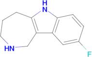 9-Fluoro-1,2,3,4,5,6-hexahydroazepino[4,3-b]indole