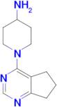 1-(6,7-Dihydro-5h-cyclopenta[d]pyrimidin-4-yl)piperidin-4-amine