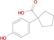 1-(4-Hydroxyphenyl)cyclopentane-1-carboxylic acid