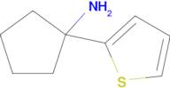 1-(Thiophen-2-yl)cyclopentan-1-amine