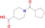 1-(Cyclopentanecarbonyl)piperidine-4-carboxylic acid