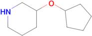 3-(Cyclopentyloxy)piperidine